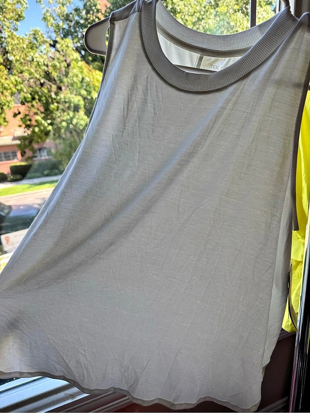 Tek Gear Easy Tank Top in White Size XL